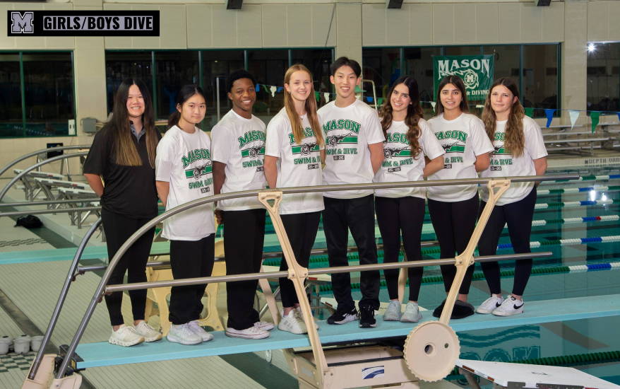 boys and girls swim and dive